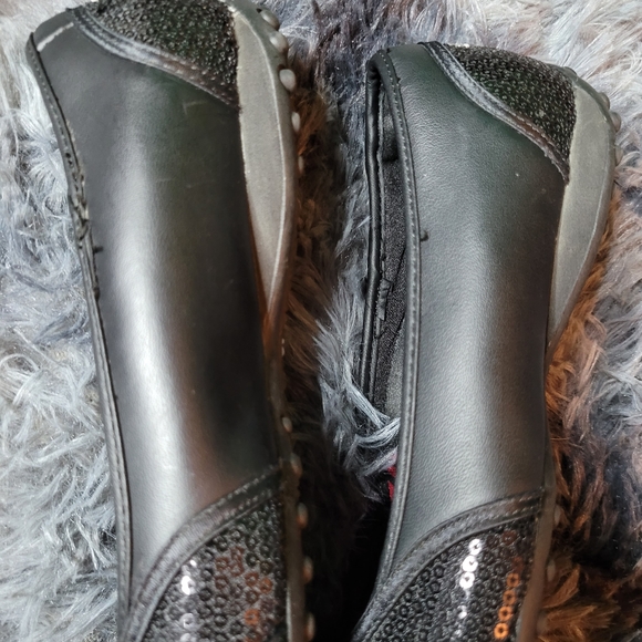 💜2for$40💜Skechers flat 6.5 US Black - Picture 2 of 7